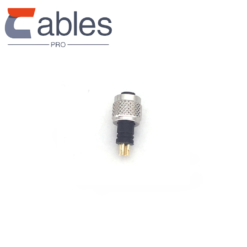 M5 4 Pin Waterproof Sensor Cable Connector - IP67/IP68