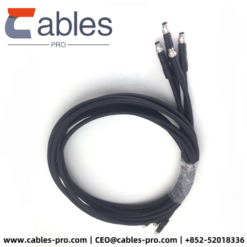 M5 2 3 4 Pin Male to Male, Female to Female Double Ended Molding Cable Assembly